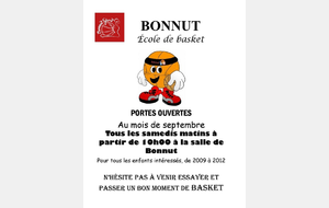 Journée découverte ECOLE DE BASKET