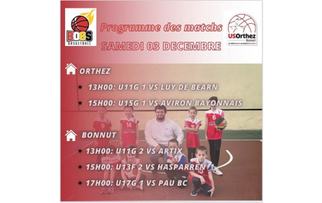 Résultats des matchs 3 et 4 Décembre 2022